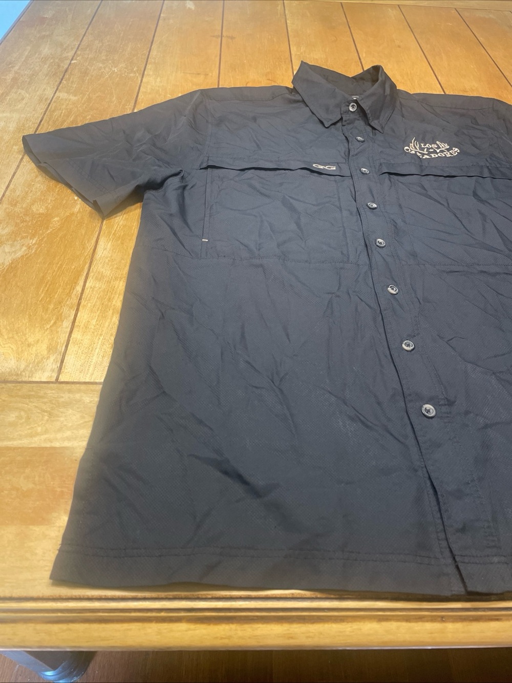 Game Guard Caviar Original Shirt Large Color Black Vented Performance